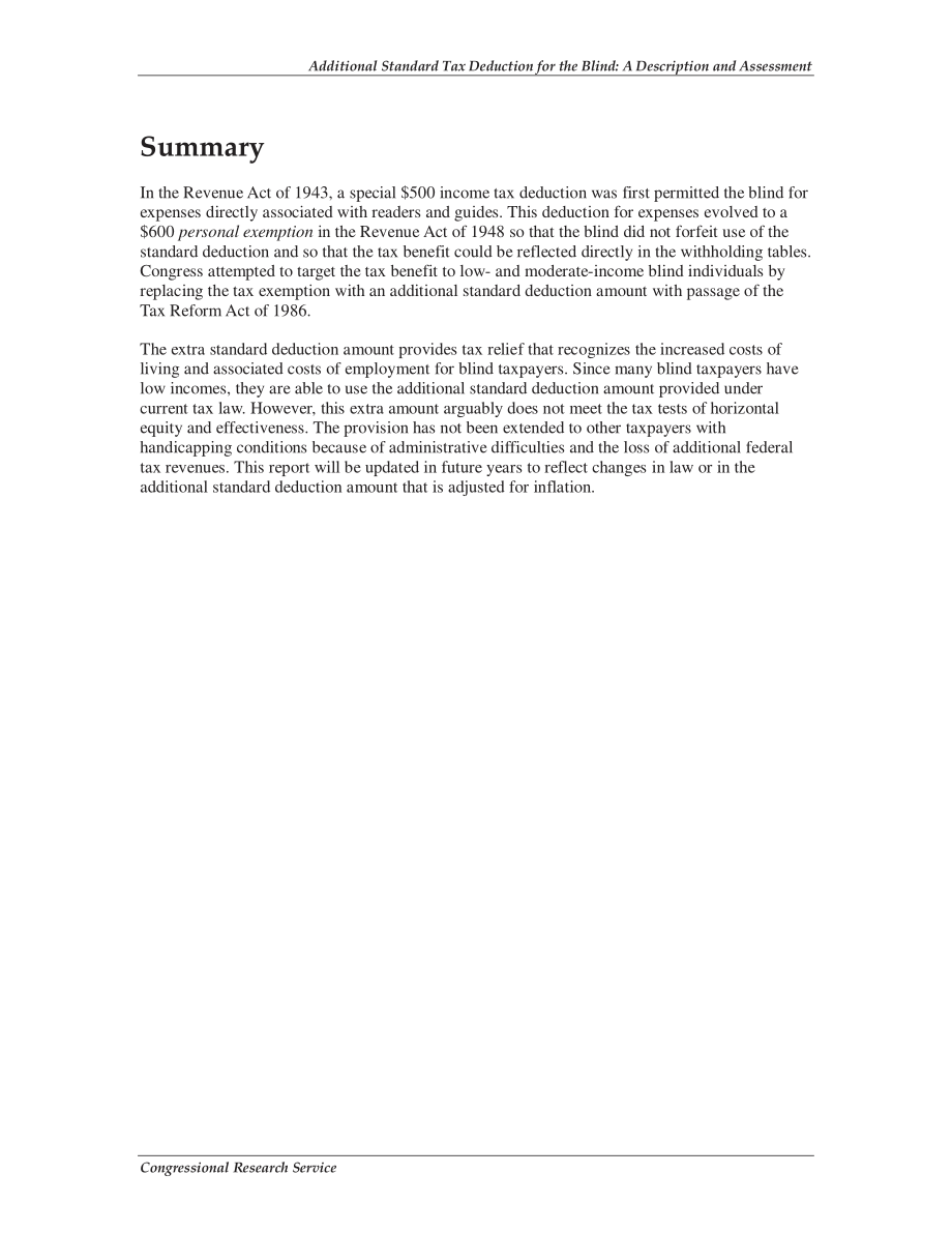 [20080507]RS20555_盲人附加标准税收减免：描述和评估.pdf_第2页