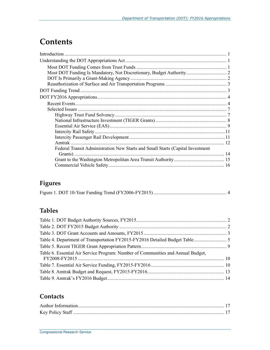 [20151221]R44063_交通运输部（DOT）：2016财年拨款.pdf_第3页