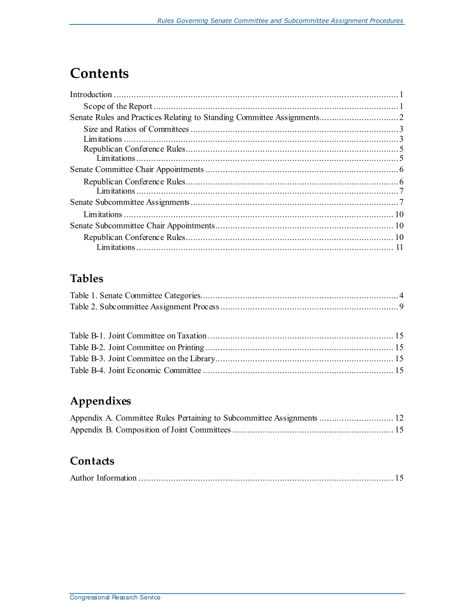 [20210603]R46806_参议院委员会和小组委员会分配程序规则.pdf_第3页