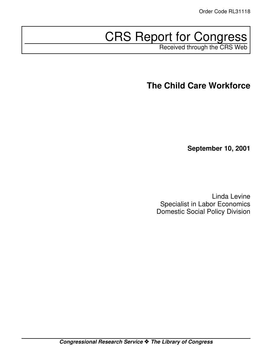 [20010910]RL31118_儿童保育工作人员.pdf_第1页