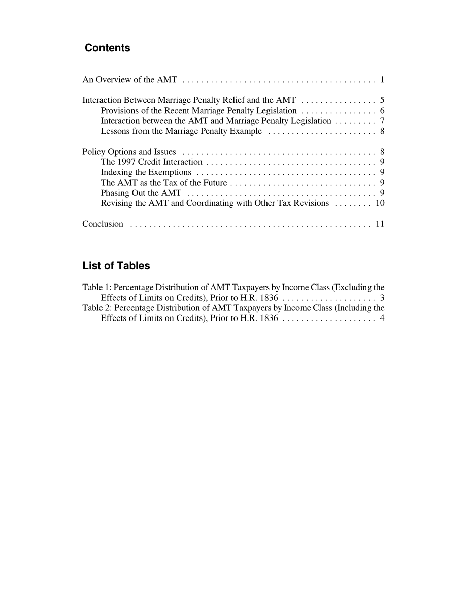 [20010612]RL30485_个人替代最低税：与婚姻惩罚减免和其他减税的互动.pdf_第3页