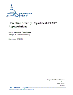 [20061117]RL33428_国土安全部：2007财年拨款.pdf