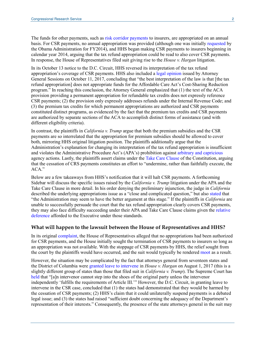 [20171026]LSB10018_卫生和公共服务部停止支付成本分摊削减（CSR）款项.pdf_第2页