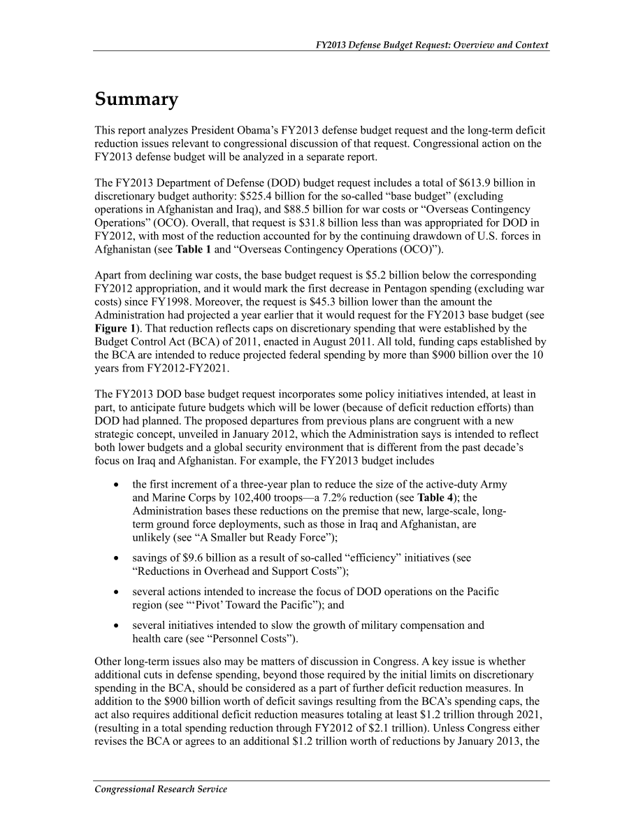 [20120420]R42489_2013财年国防预算申请：概述和背景.pdf_第2页