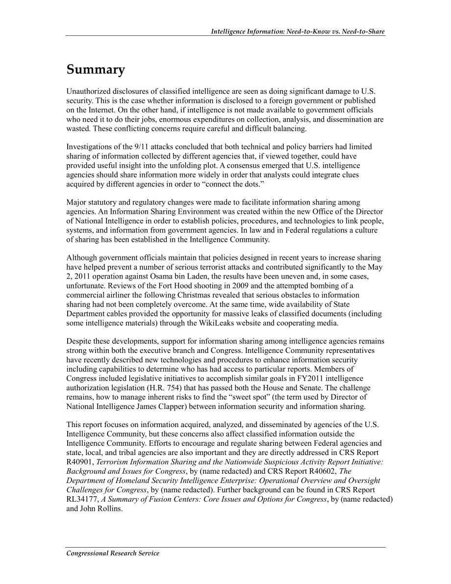 [20110606]R41848_情报信息：需要了解vs.需要分享.pdf_第2页