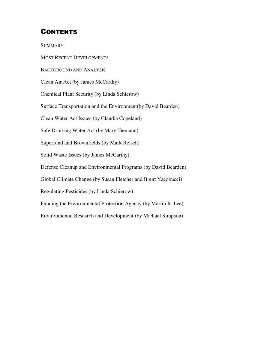 [20030313]IB10067_第107届国会的环境保护问题.pdf_第2页