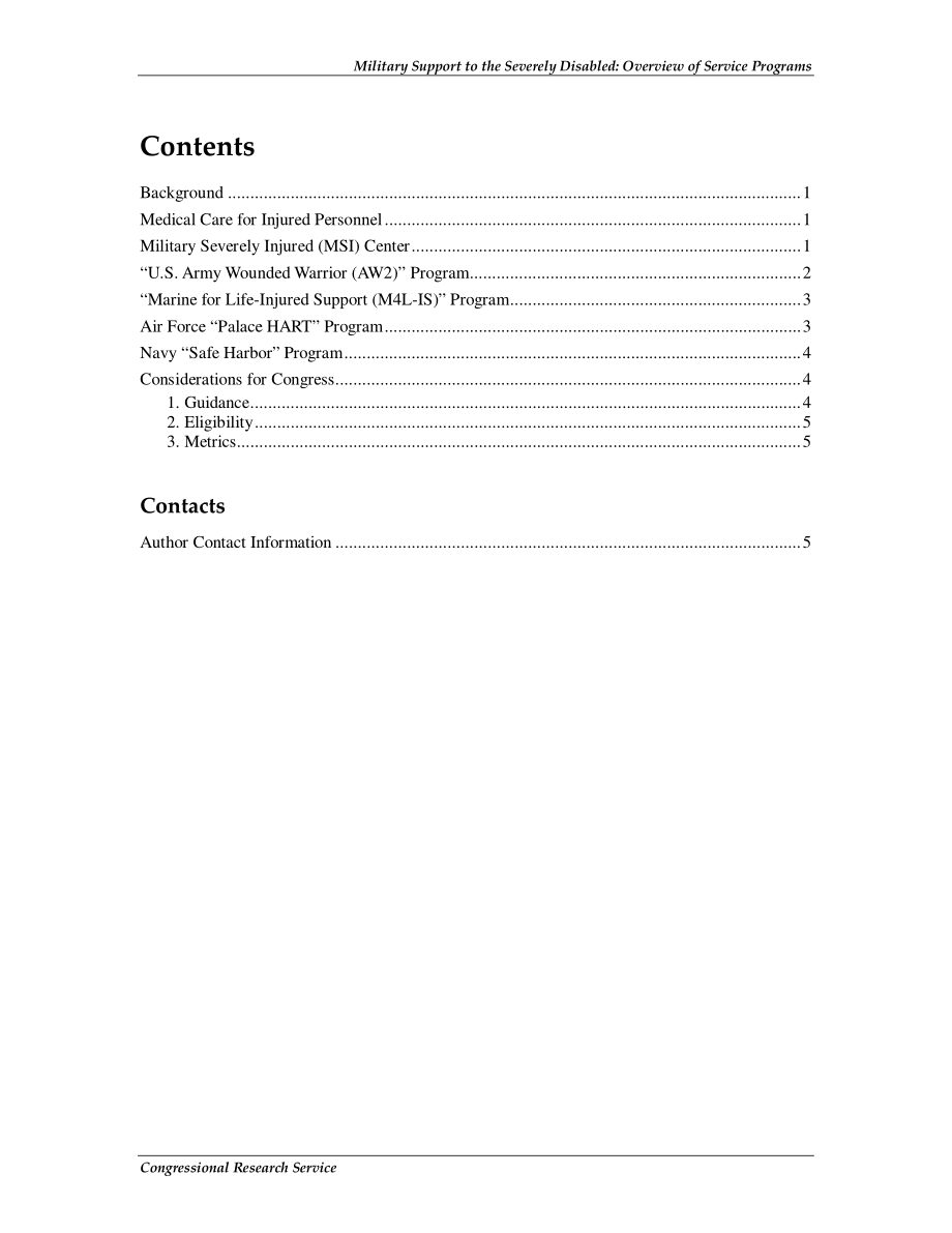[20070329]RS22366_对严重残疾人的军事支持：服务项目概述.pdf_第3页