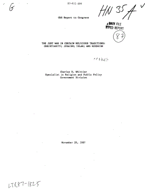 [19871120]87-915_某些宗教传统中的正义战争：基督教；犹太教；伊斯兰教；还有佛教.pdf