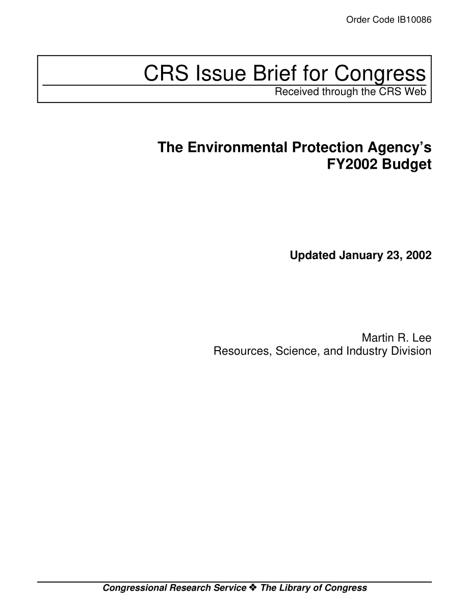 [20020123]IB10086_环境保护局2002财年预算.pdf_第1页