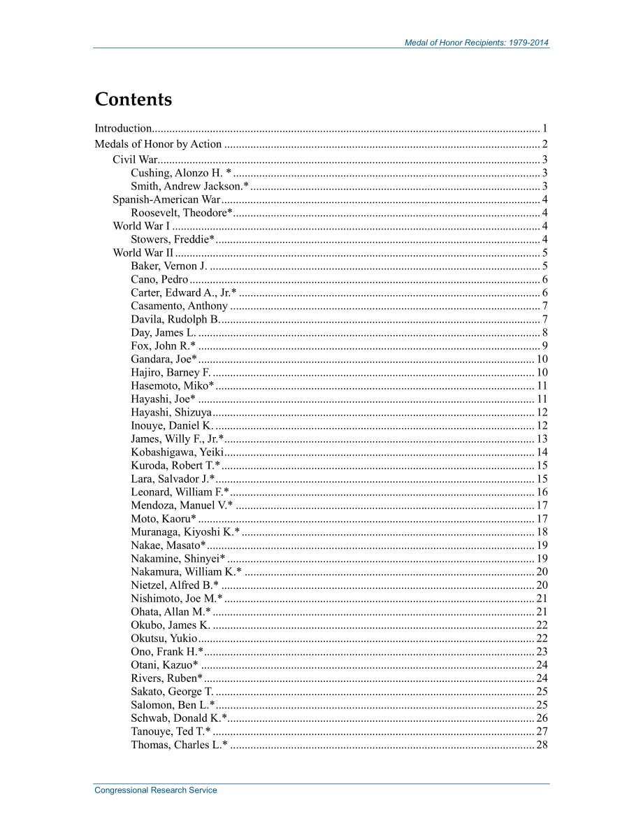 [20141202]RL30011_荣誉勋章获得者：1979-2014.pdf_第3页