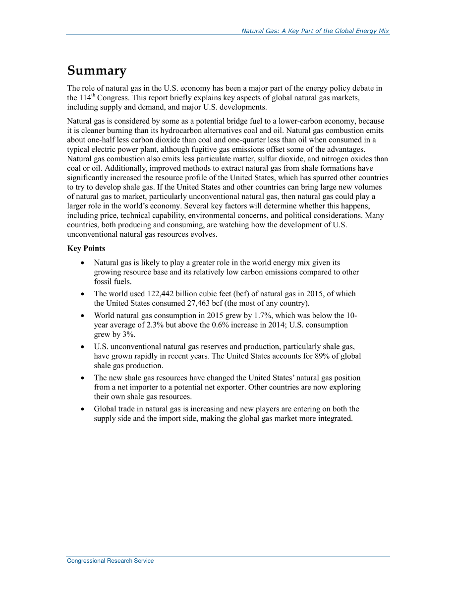 [20160726]R41543_天然气：全球能源结构的关键部分.pdf_第2页