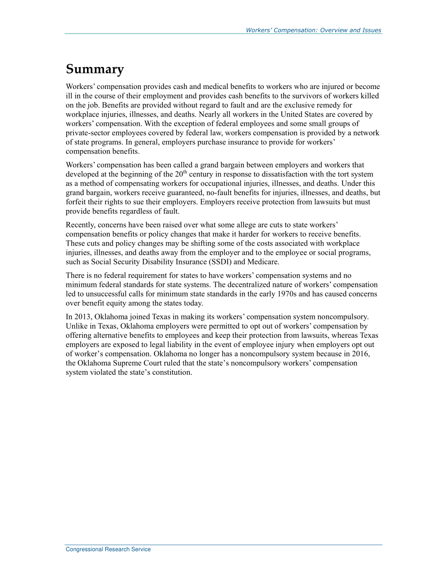 [20200218]R44580_工人赔偿：概述和问题.pdf_第2页