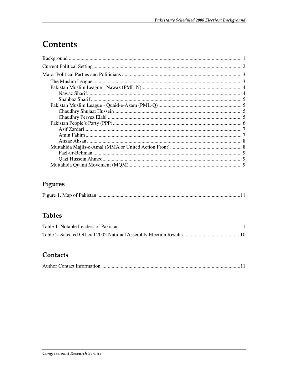 [20080124]RL34335_巴基斯坦定于2008年举行的选举：出身背景.pdf_第3页