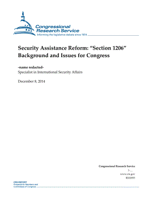 [20141208]RS22855_安全援助改革：“第1206节”国会背景和问题 .pdf