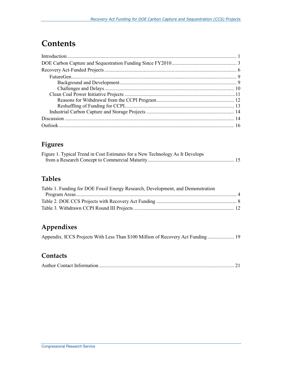 [20160218]R44387_美国能源部碳捕获和封存（CCS）项目恢复法案资金.pdf_第3页