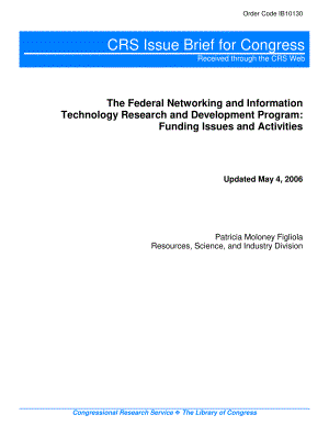[20060504]IB10130_联邦网络和信息技术研发计划：筹资问题和活动.pdf