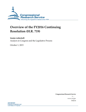 [20151001]R44214_2016财年持续决议概述（H.R.719) .pdf