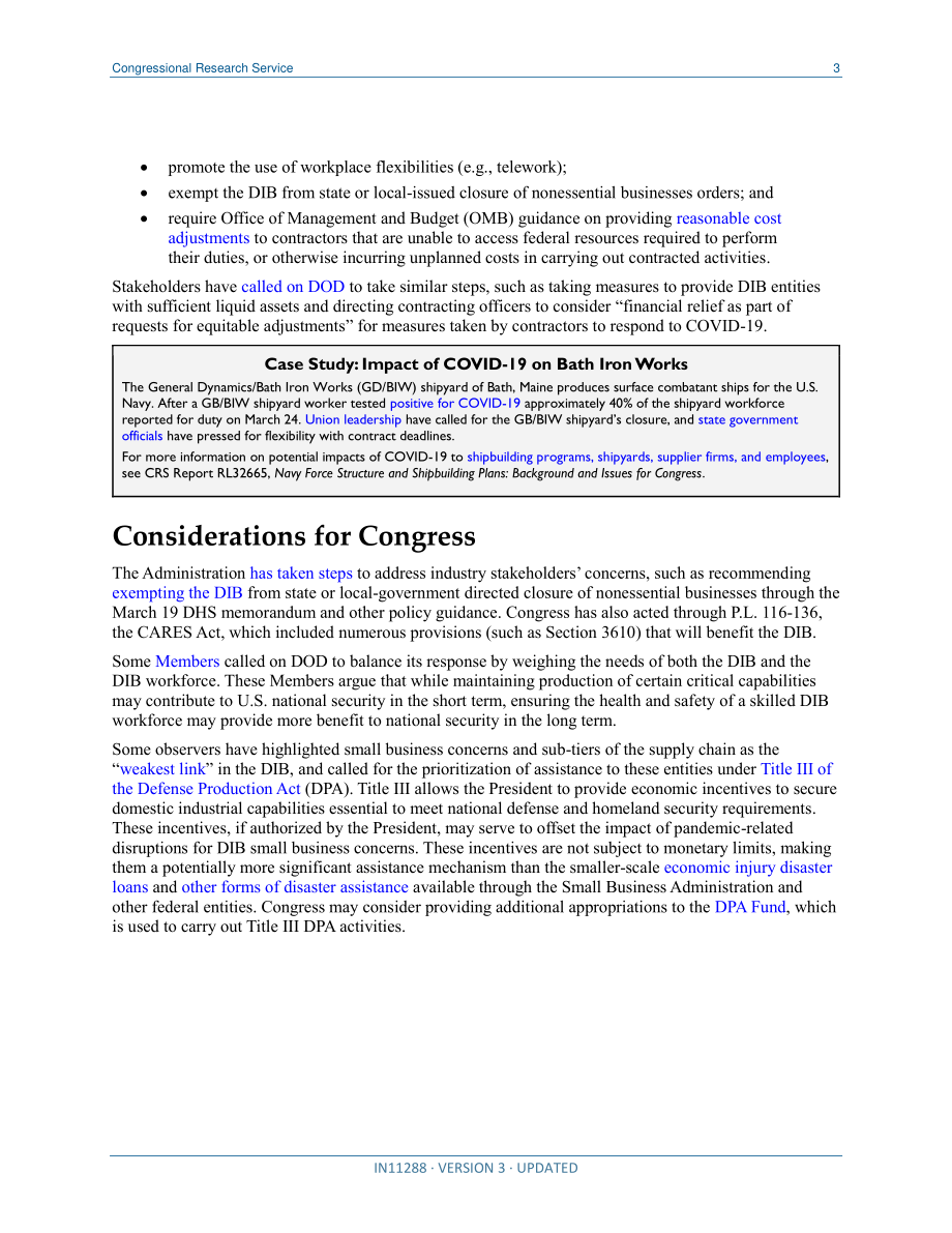 [20200330]IN11288_2019冠状病毒疾病与国防工业基地：国防部的回应和立法考虑.pdf_第3页