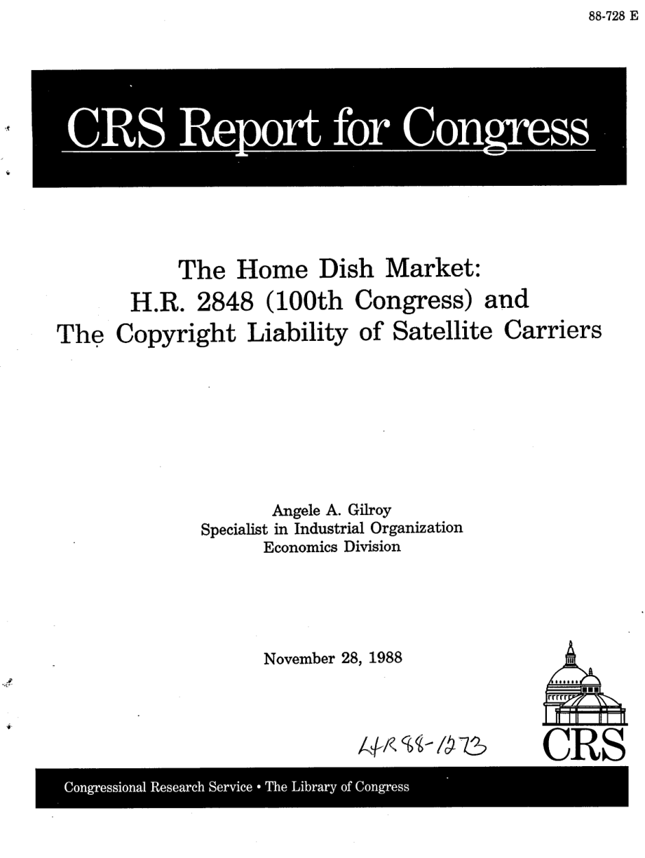 [19881128]88-728_家常菜市场：H、 R.2848（第100届国会）和卫星运营商的版权责任.pdf_第1页