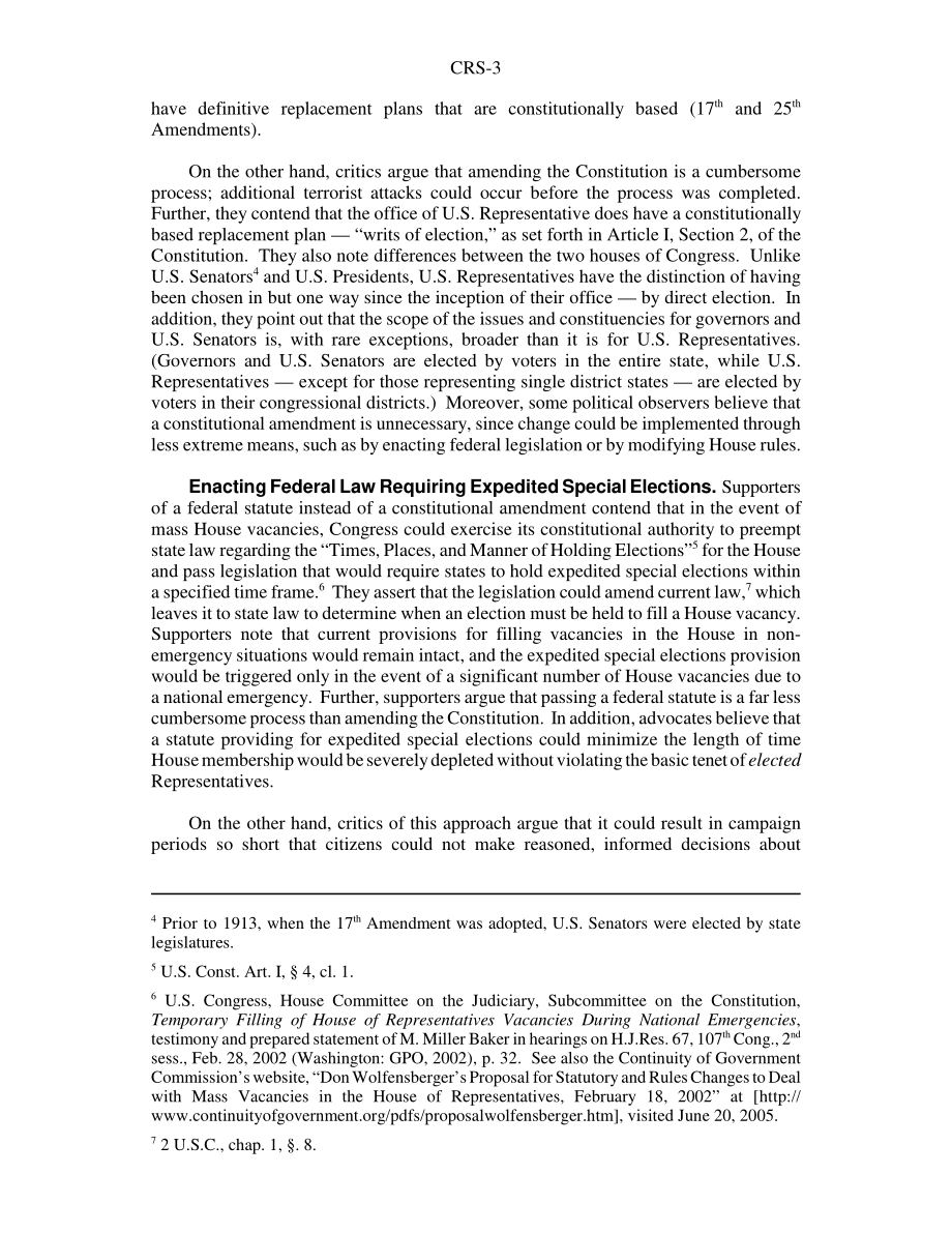 [20050809]RS22067_房屋空置：2005-2006年在大批成员死亡或受伤后填补这些空缺的提案.pdf_第3页