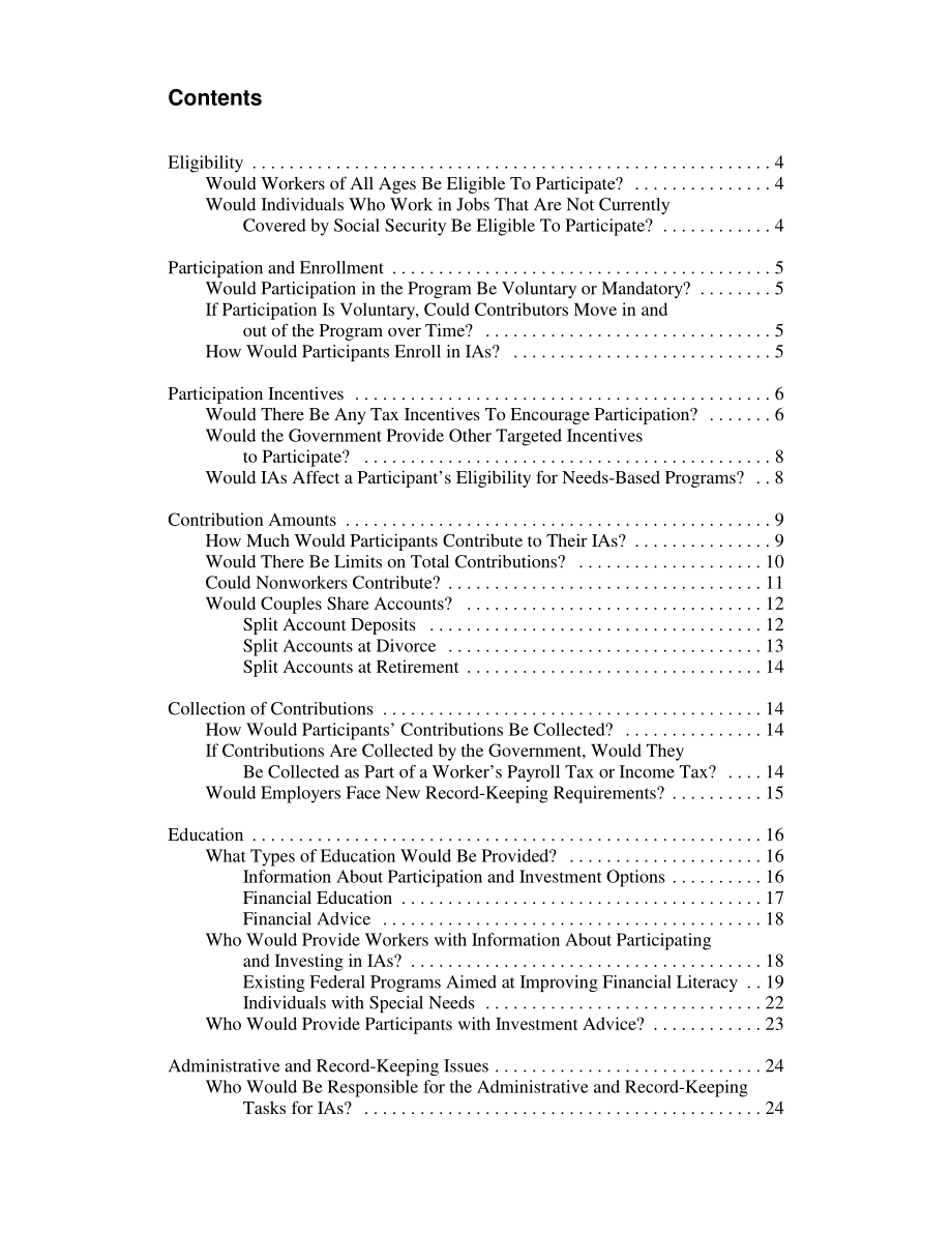 [20060501]RL33398_社会保障个人账户供款和投资结构：选择和影响.pdf_第3页