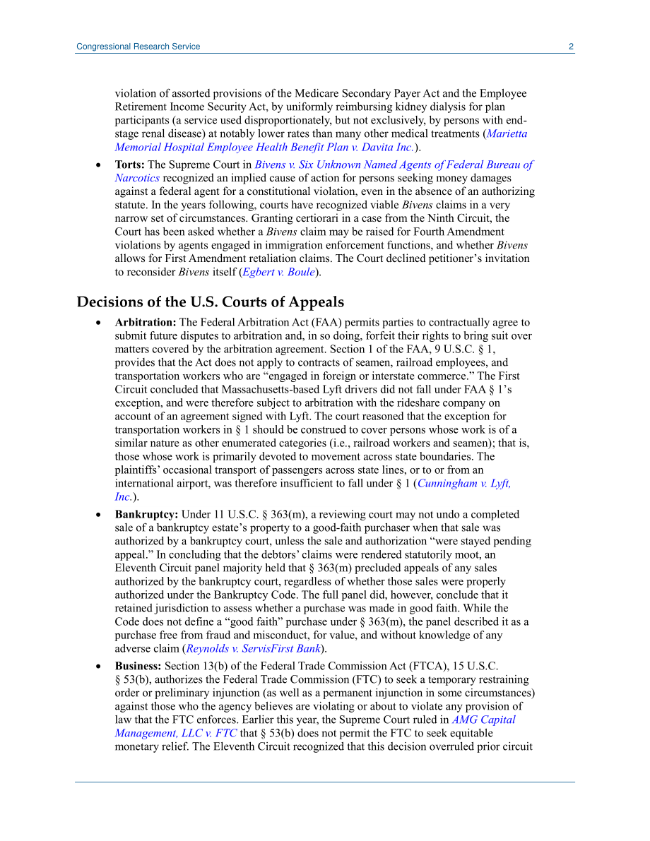 [20211108]LSB10656_国会法院观察员：最近立法者感兴趣的上诉裁决（2021年11月1日至11月7日）.pdf_第2页