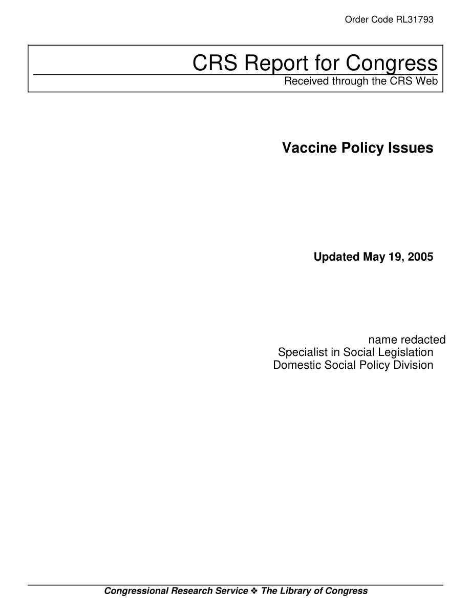 [20050519]RL31793_疫苗政策问题.pdf_第1页