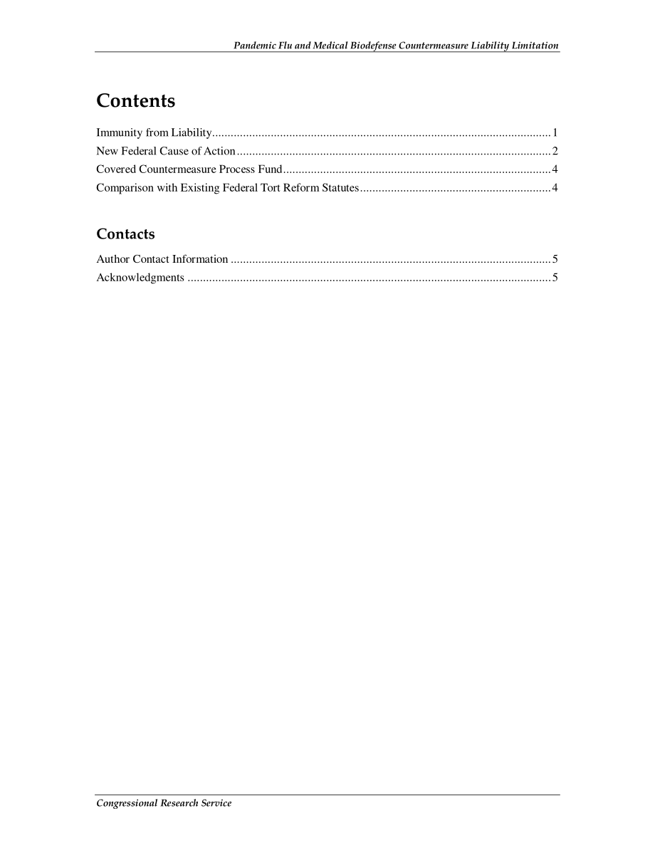 [20100212]RS22327_流感大流行与医学生物防御对策责任限制.pdf_第3页