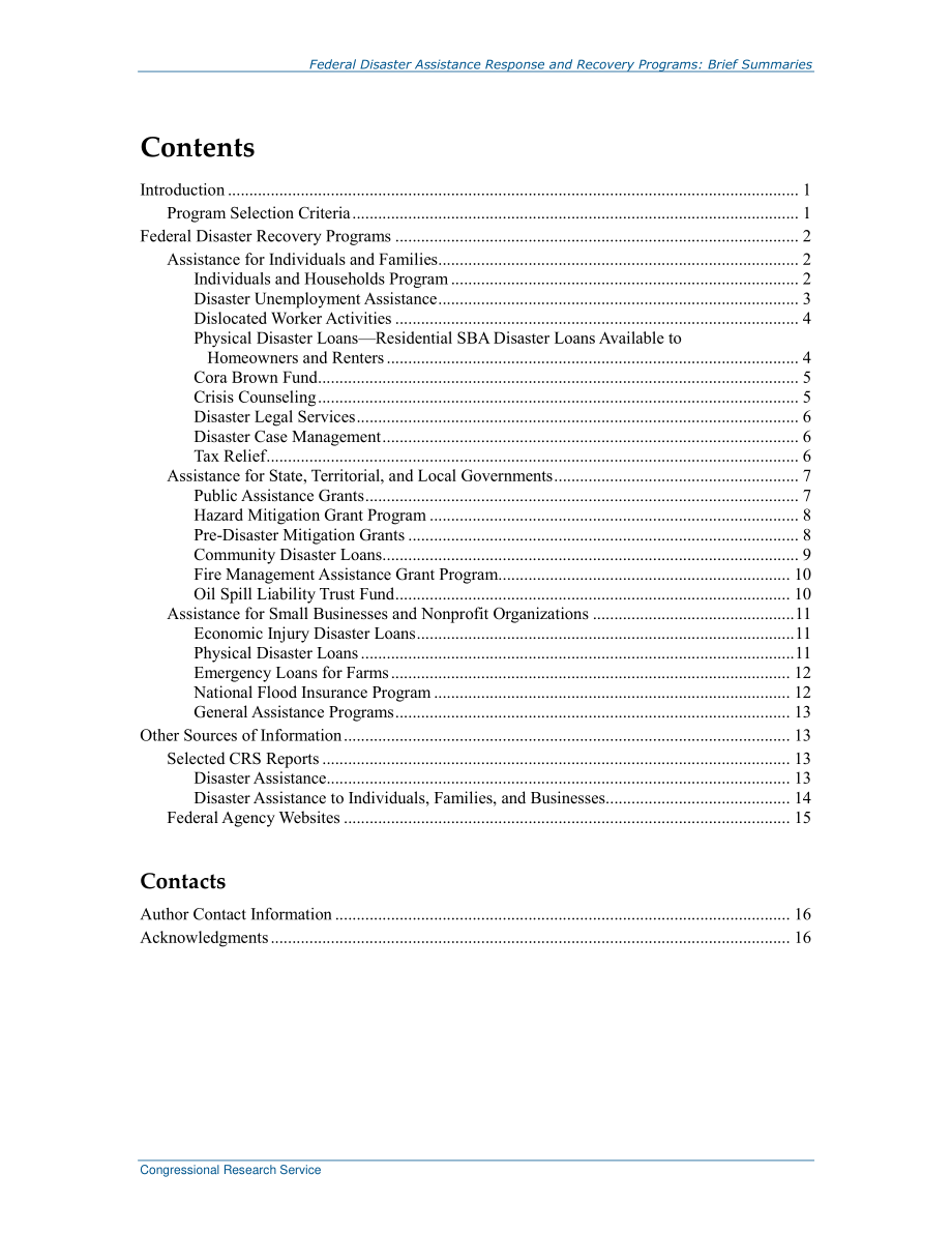 [20190725]RL31734_联邦灾难援助响应和恢复计划：简要总结.pdf_第3页