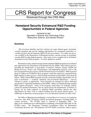 [20030910]RS21617_国土安全部联邦机构的校外研发资助机会.pdf