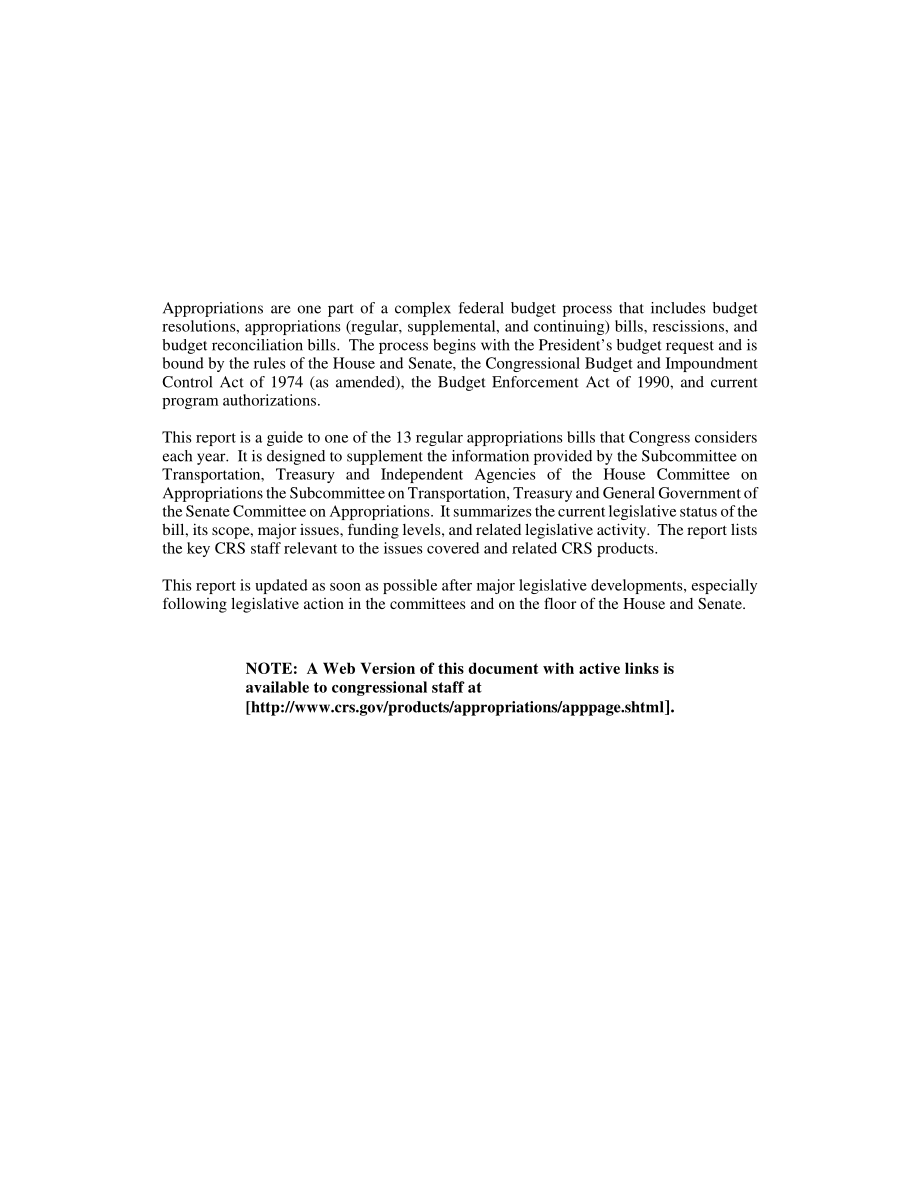 [20041221]RL32308_2005财年拨款：交通、财政和独立机构.pdf_第2页