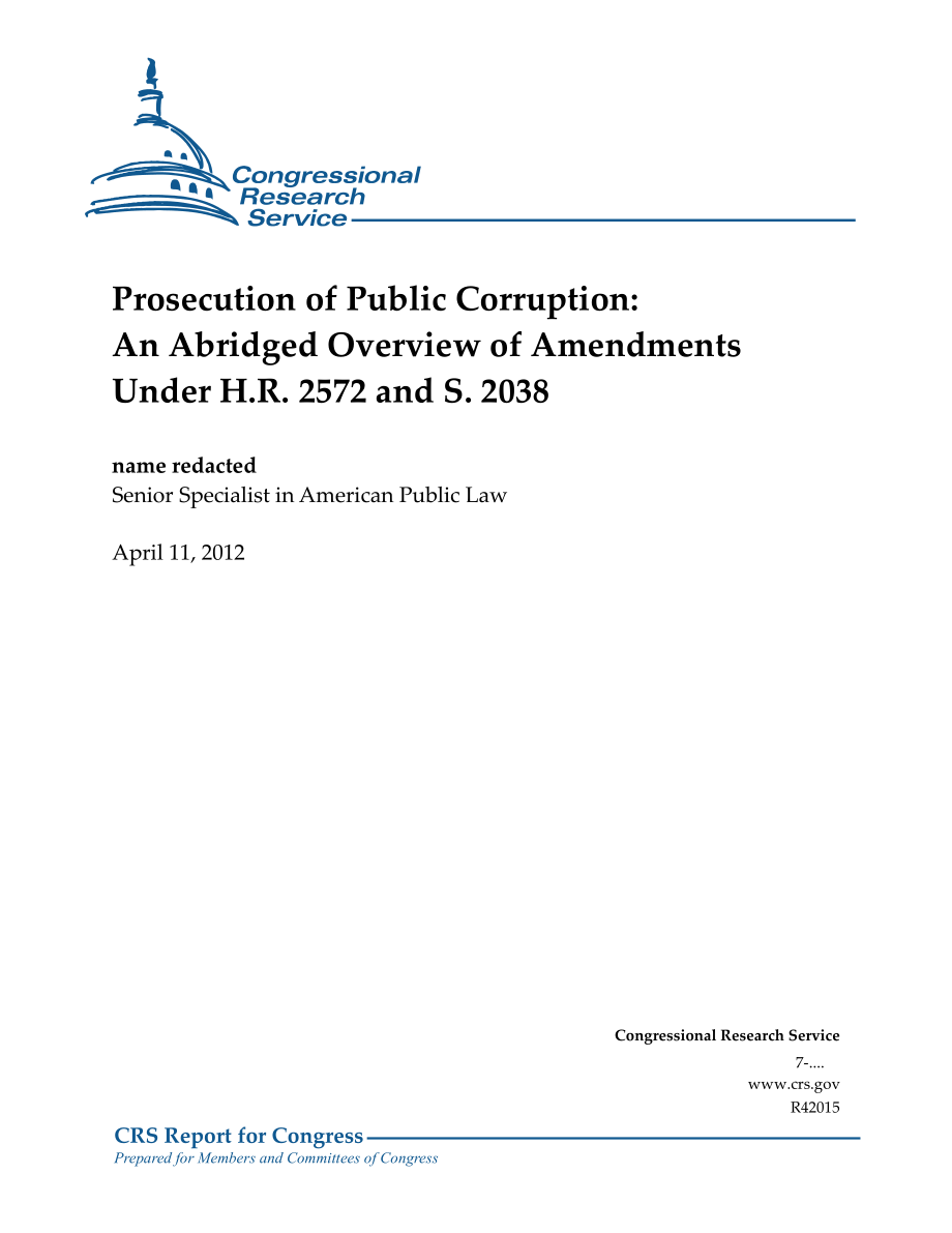 [20120411]R42015_起诉公共腐败：H.R.2572和S.2038.pdf_第1页