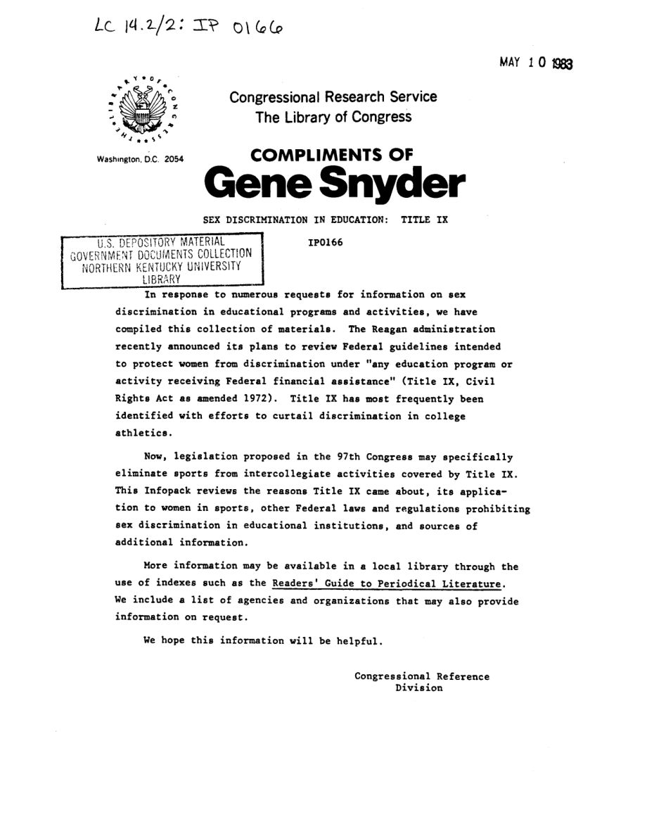 [19830510]IP0166_教育中的性别歧视：教育法修正案第九条.pdf_第1页