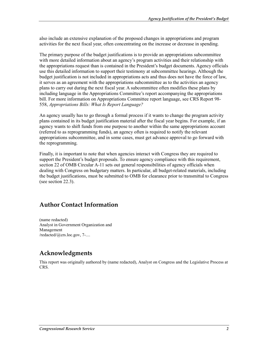 [20080612]RS20268_总统预算的机构理由.pdf_第3页