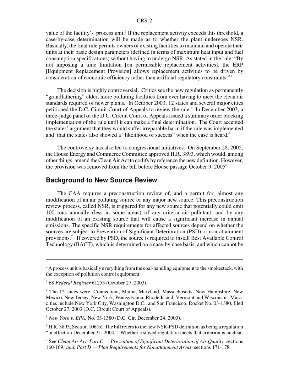 [20051011]RS21608_清洁空气和新来源审查：定义日常维护.pdf_第2页