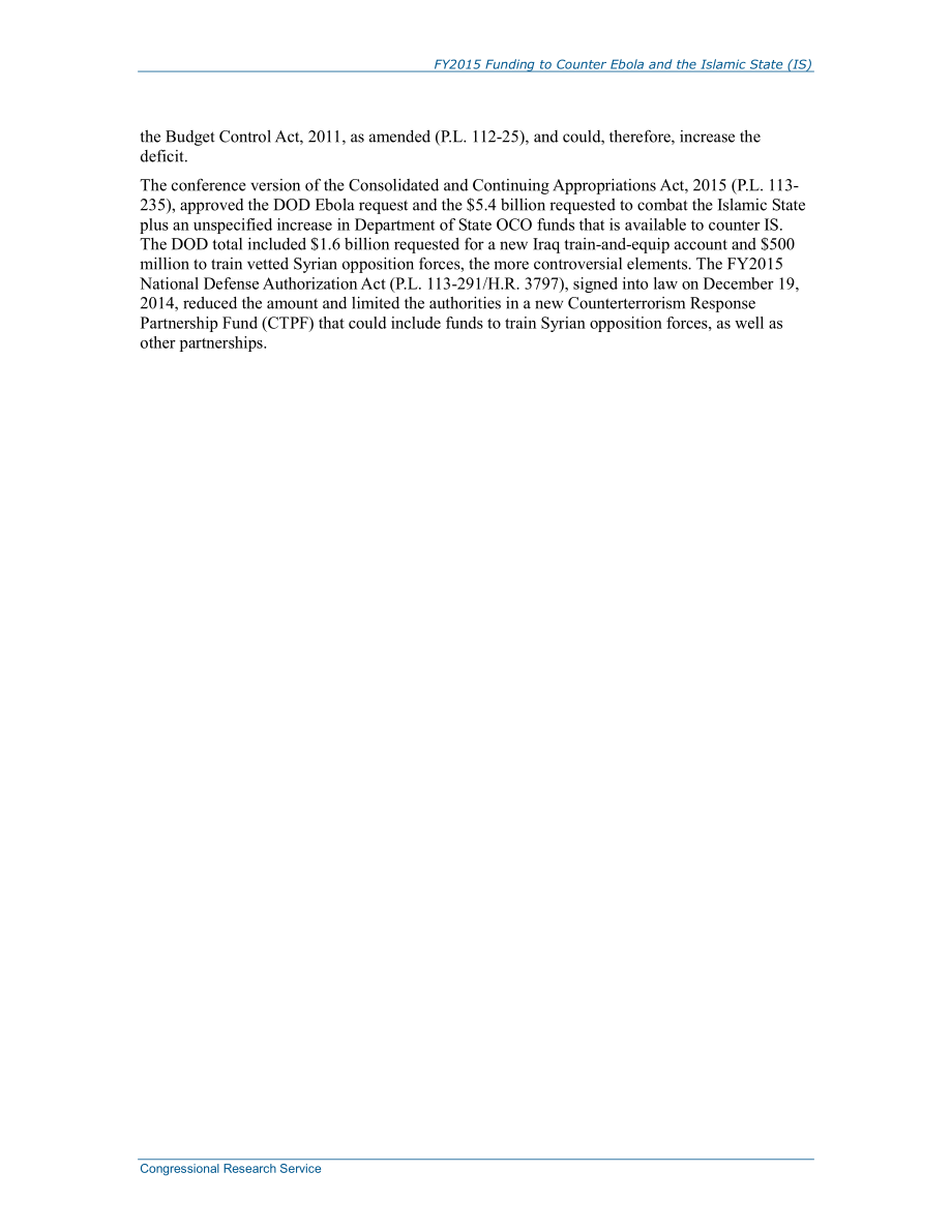 [20150318]R43807_2015财年抗击埃博拉和伊斯兰国（IS）的资金.pdf_第3页