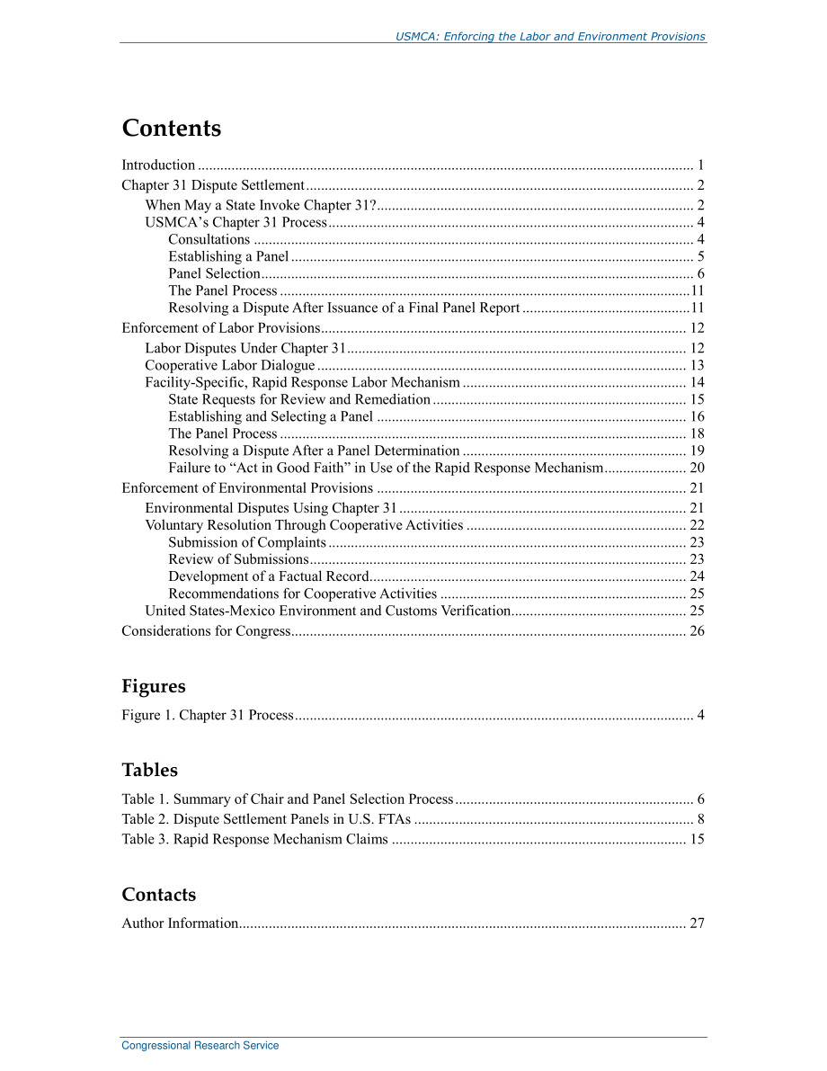 [20210514]R46793_USMCA：劳动和环境规定的法律执行.pdf_第3页