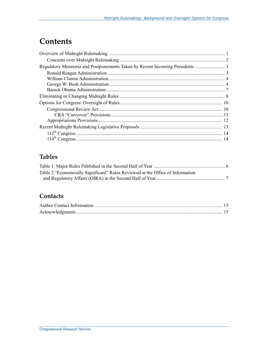 [20161004]R42612_午夜规则制定：国会背景和选择.pdf_第3页
