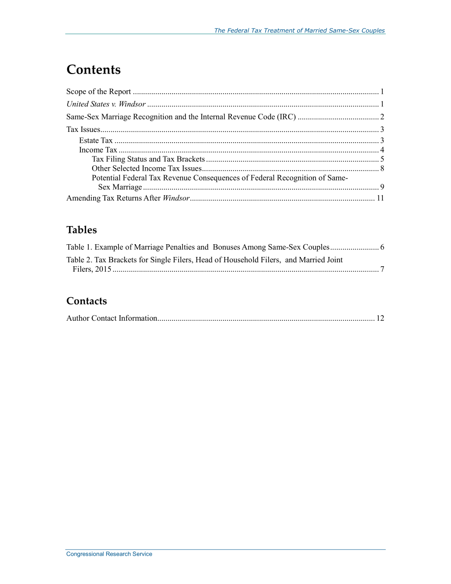 [20150730]R43157_已婚同性伴侣的联邦税收待遇.pdf_第2页