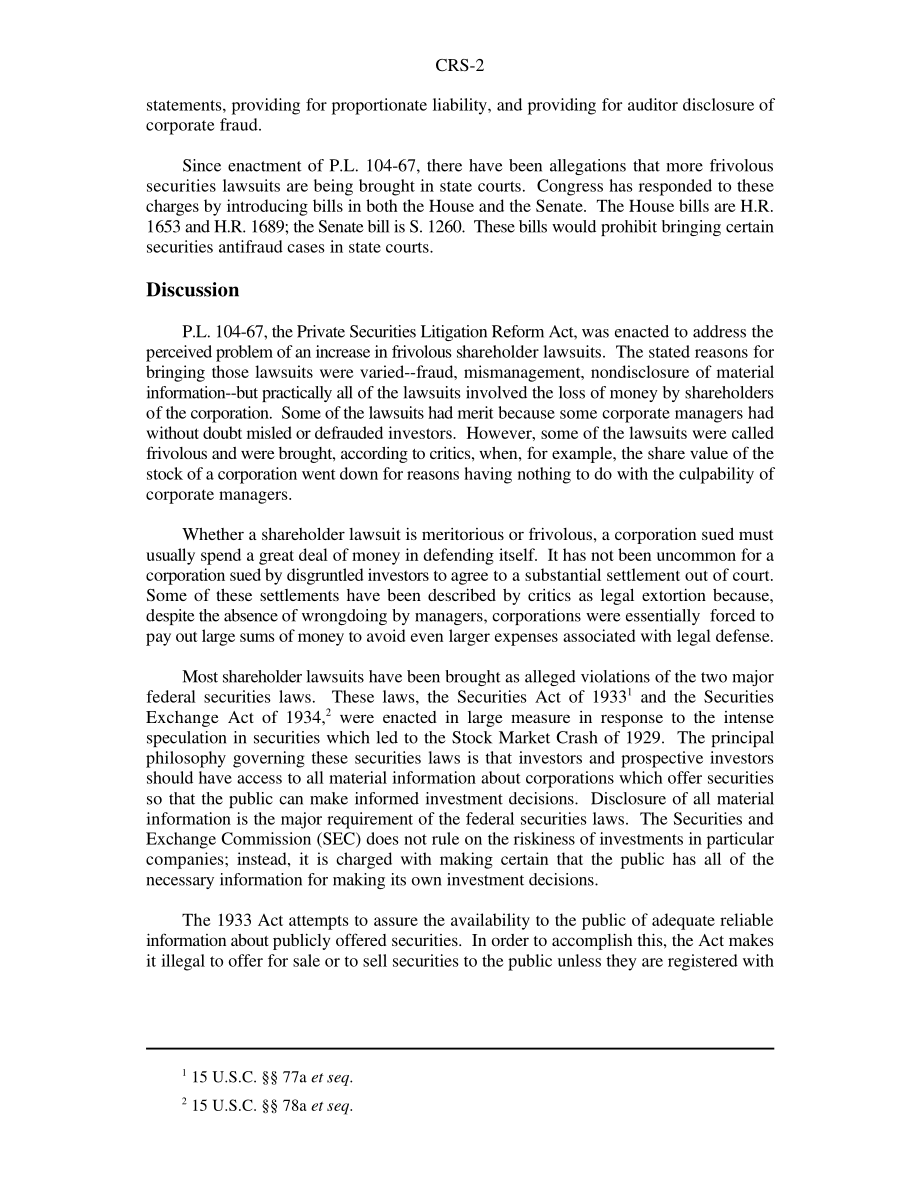 [19980520]98-164A_私人证券诉讼的统一标准：股东诉讼的限制.pdf_第2页