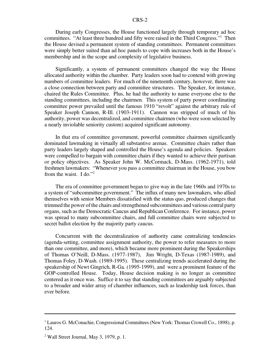 [19991228]RS20421_众议院工作队的使用.pdf_第2页