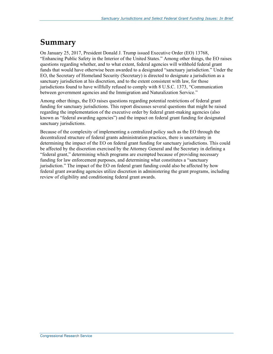 [20170316]R44789_保护区管辖区和部分联邦拨款问题：简言之.pdf_第2页