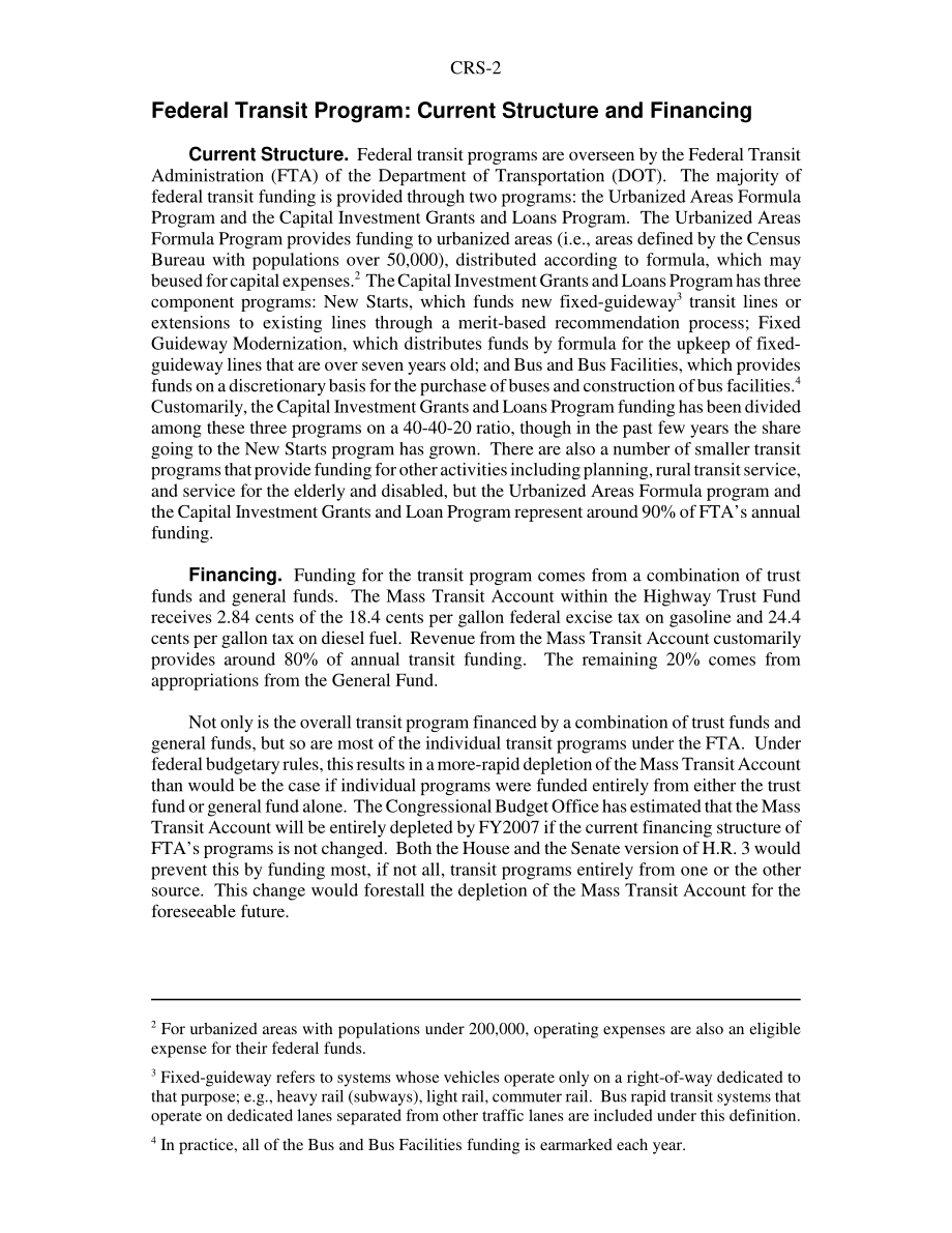 [20050627]RS22176_第109届国会交通重新授权.pdf_第2页