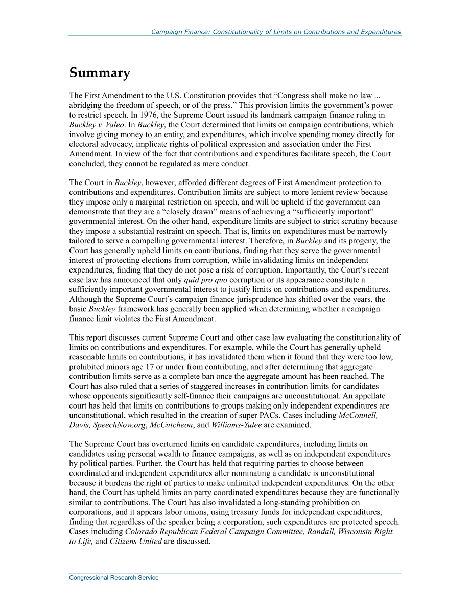 [20150608]R43719_活动财务：缴款和支出限制的合宪性.pdf_第2页