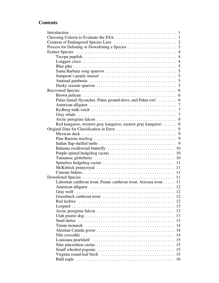 [19980105]98-32_濒危物种列表修订：退市和降级摘要.pdf_第3页
