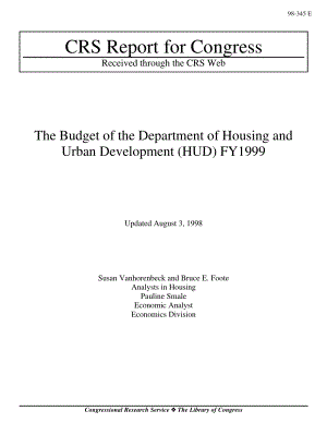 [19980803]98-345E_住房和城市发展部（HUD）1999财年预算.pdf
