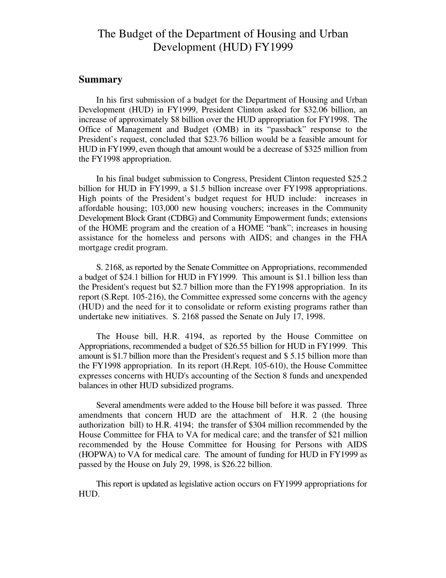[19980803]98-345E_住房和城市发展部（HUD）1999财年预算.pdf_第3页