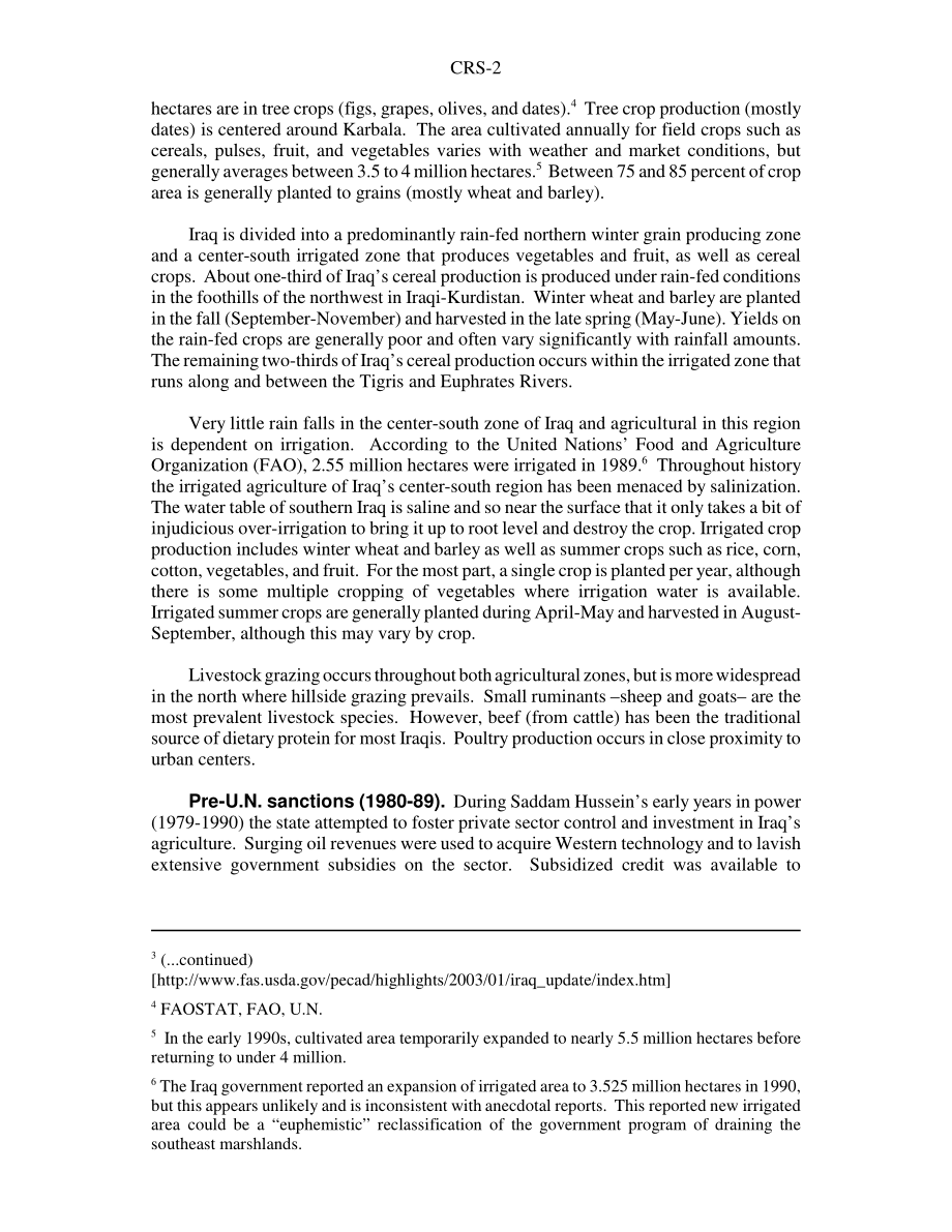 [20030513]RS21516_伊拉克农业：背景和状态.pdf_第2页