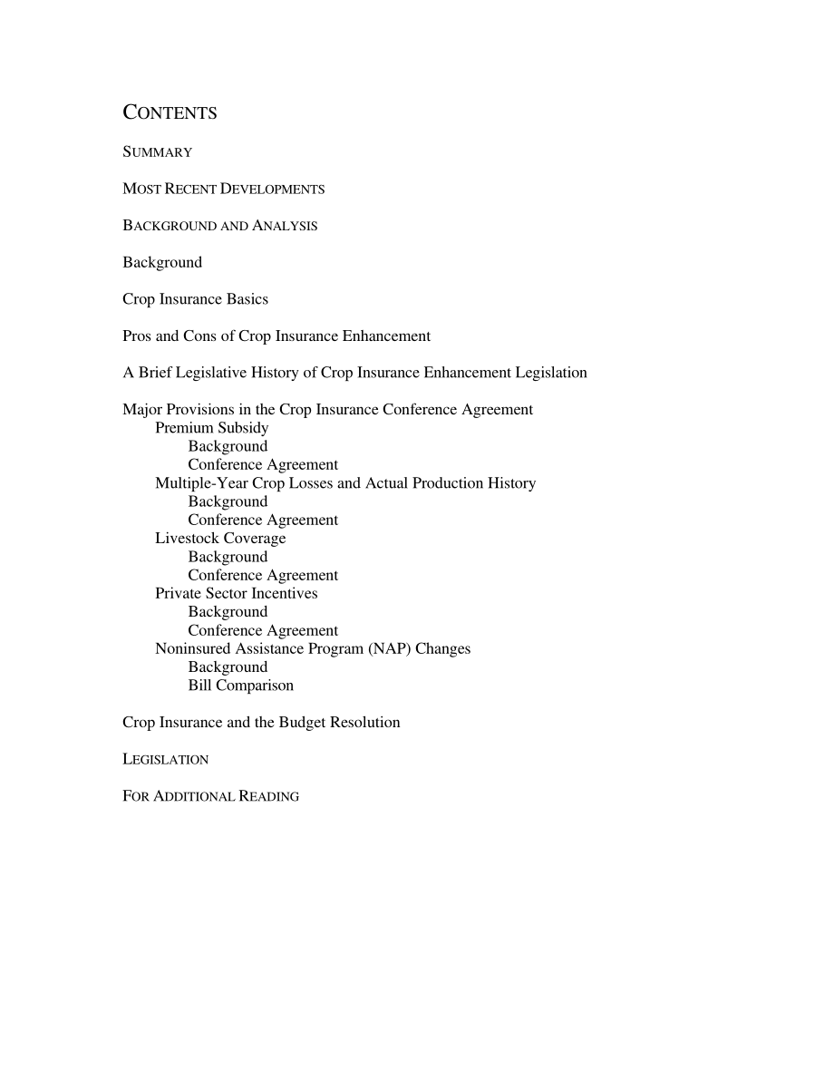 [20000602]IB10033_联邦作物保险：第106届国会议题.pdf_第2页
