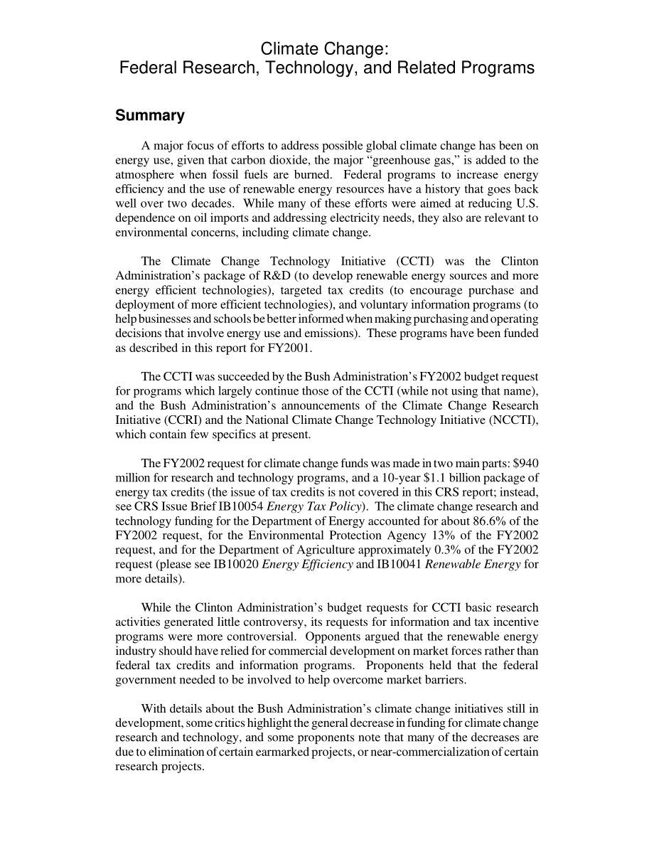 [20011003]RL30452_气候变化：联邦研究、技术和相关项目.pdf_第2页